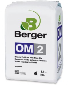 Berger OM2 Feartalized Peat Moss Mix