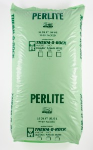 A bag of Perlite