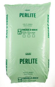 A bag of perlite