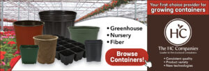 HC Companies growing containers & trays